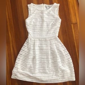 White House Black Market white lace dress 00
